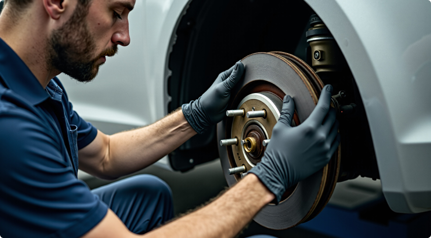 Changement de plaquettes et disques de frien